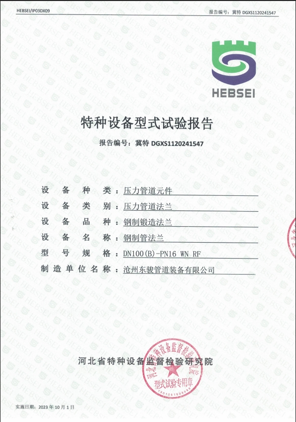 特種設(shè)備型式試驗報告8